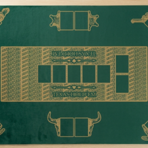 High Noon Hold'Em - 4ft Six Player Tablemat